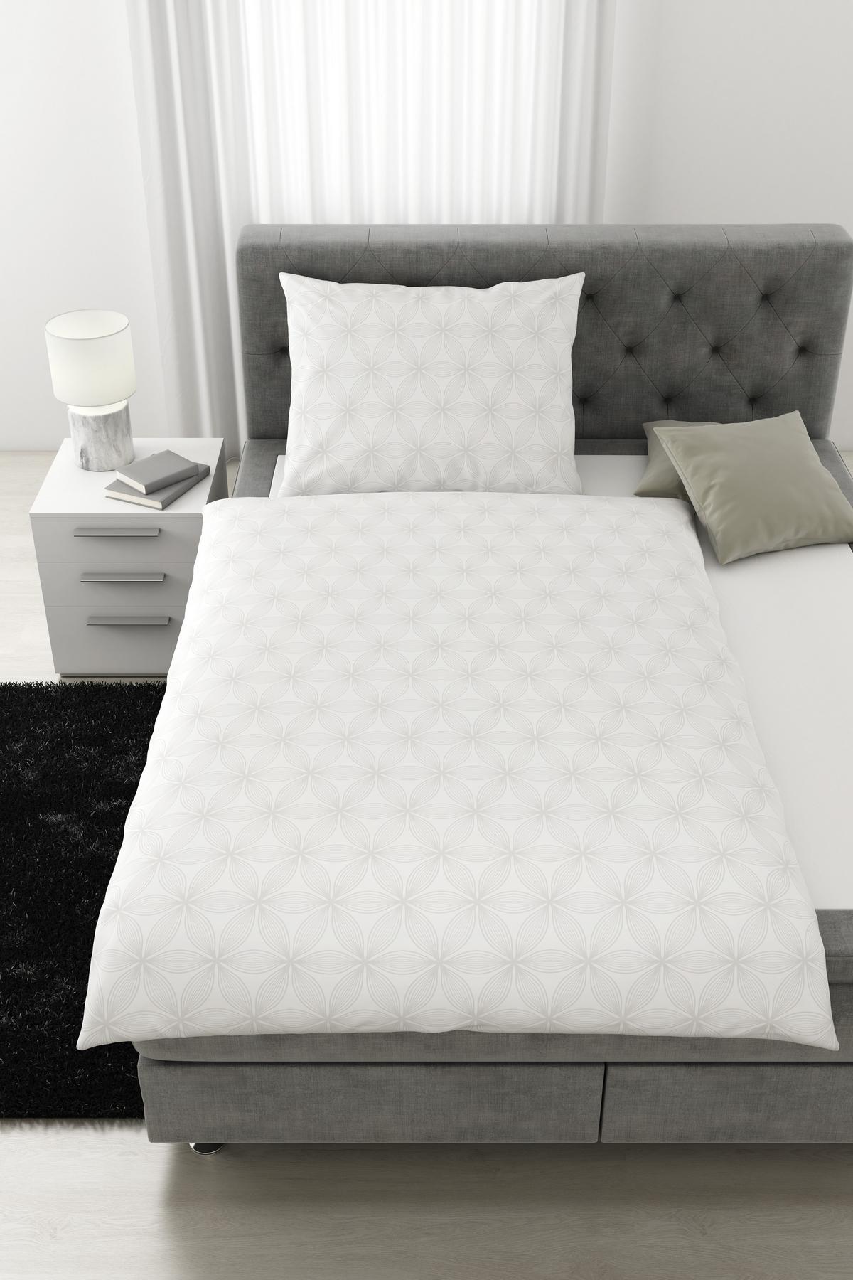 Ágyneműhuzat-garnitúra Alex Design - fehér, Modern, textil (140/200cm) - Premium Living