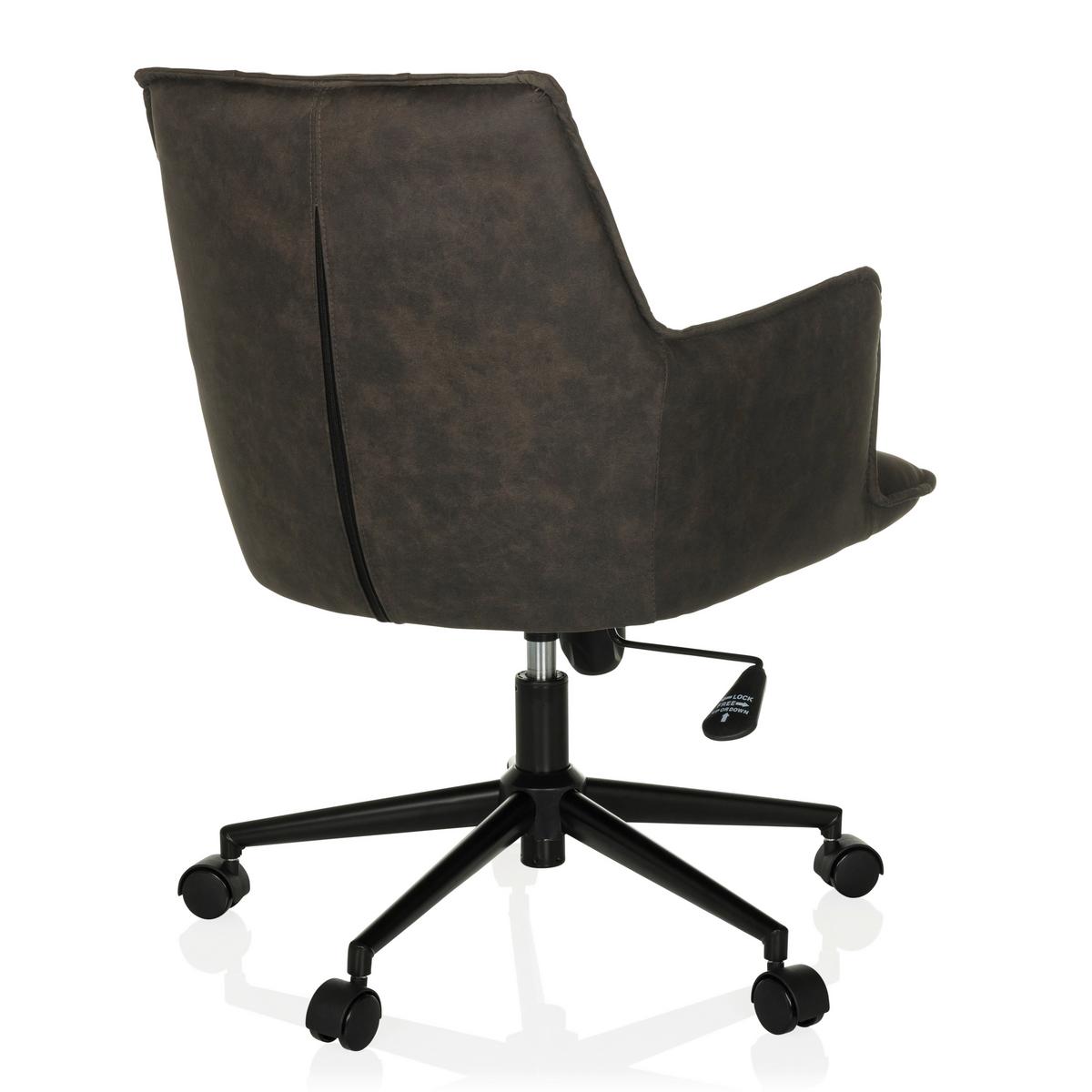 Vrtljivi Stol Solao Life, Temno Zelena - temno siva/črna, Moderno, kovina/umetna masa (54/85/70cm) - MID.YOU