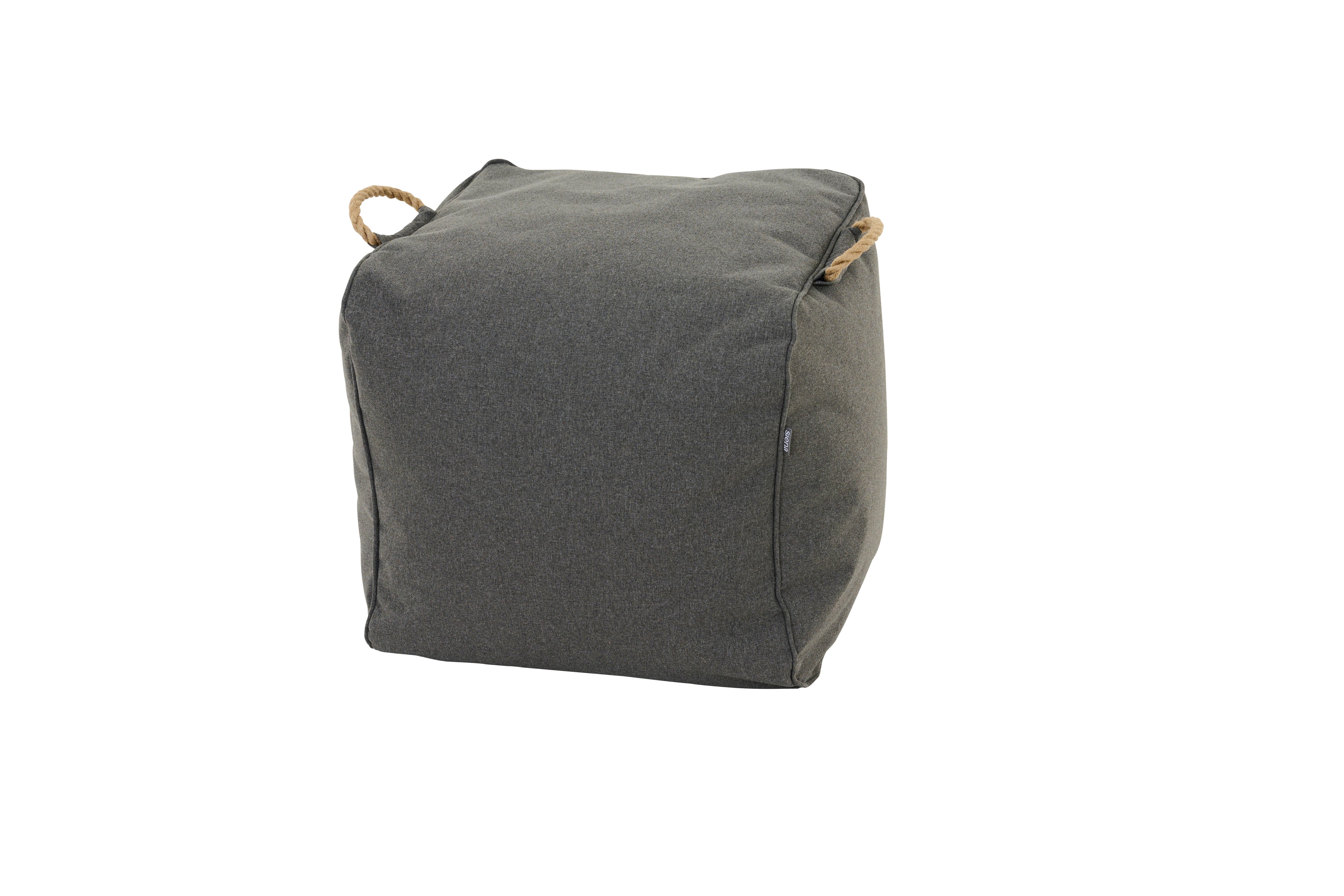 GARTENHOCKER INTEGRAL-HOCKER - Grau, MODERN, Kunststoff (48/46/46cm) - Siena Garden