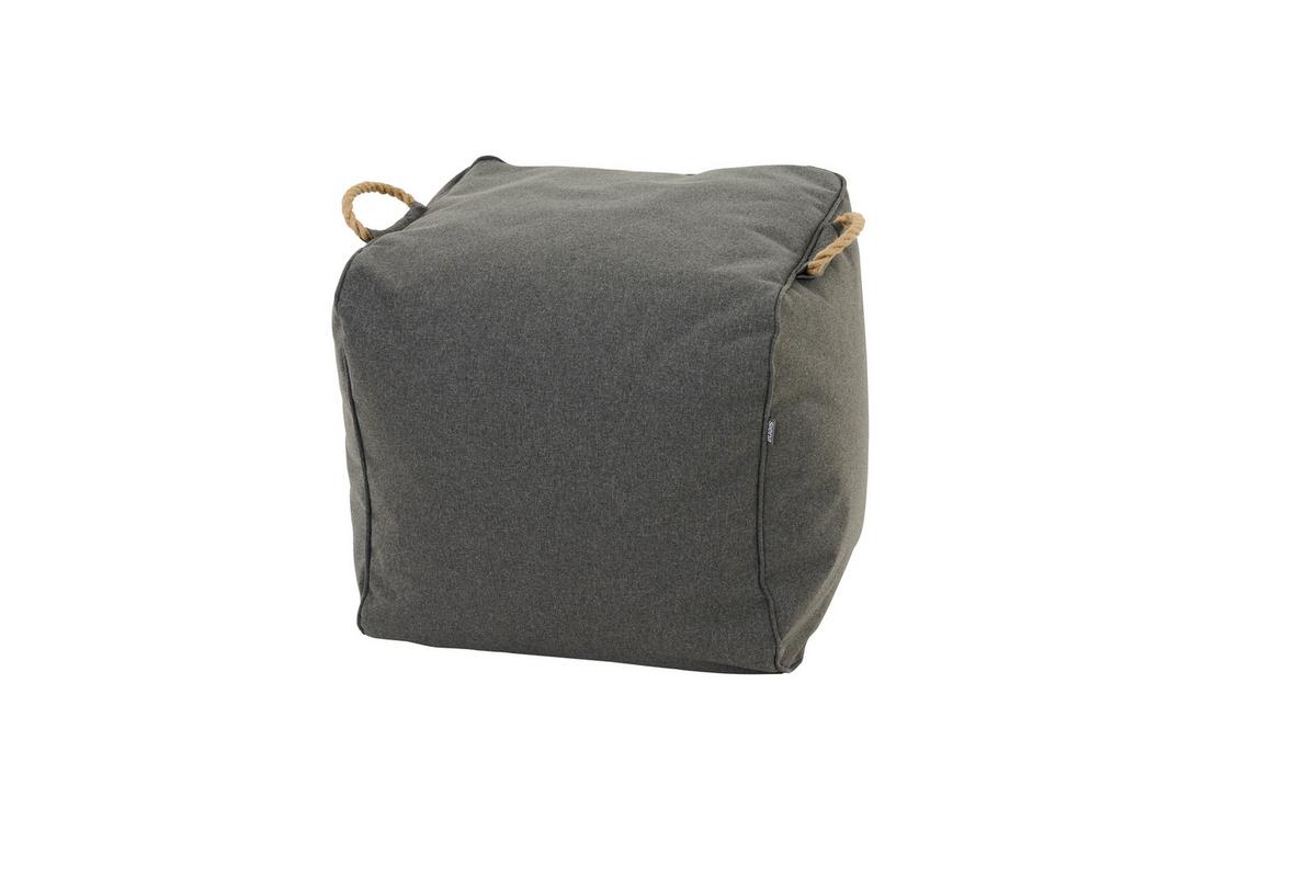 GARTENHOCKER INTEGRAL-HOCKER - Grau, MODERN, Kunststoff (48/46/46cm) - Siena Garden