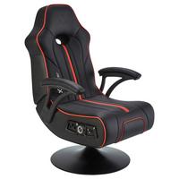 Gamingesessel Torque 2.1 ca. 63x103,5x70cm Rot/Schwarz - Rot/Schwarz, MODERN, Textil (63/103,5/70cm) - X Rocker