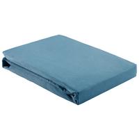 FIXLEINTUCH BASIC - Dunkelblau, Textil (150/200cm) - Modern Living