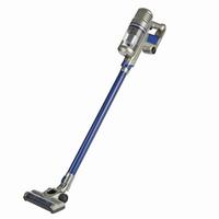 ODKURZACZ AKUMULATOROWY 05799 - kolor srebrny/niebieski, Basics, tworzywo sztuczne (10/23/36,5cm)