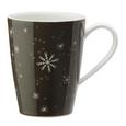 Kaffeebecher aus Porzellan 30 ml ''X-Mas'' - Weiß/Grau, KONVENTIONELL, Keramik - Vivo Kaffeebecher aus Porzellan 30 ml ''X-Mas'' - Weiß/Grau, KONVENTIONELL, Keramik - Vivo