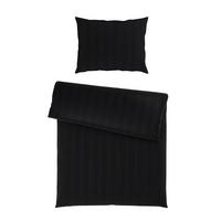 Posteljina 140x200cm 60x80cm Xenia Streif - crna, Moderno, tekstil (140/200cm) - Premium Living