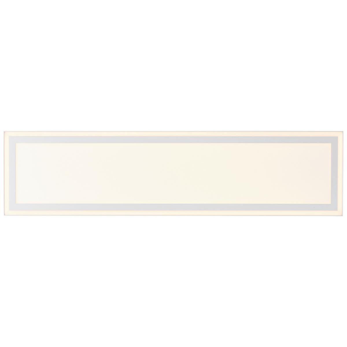 PANEL LED G99567/05 LAURICE LED/DE - biały, Konventionell, tworzywo sztuczne/metal (100/5/25cm) - Brilliant
