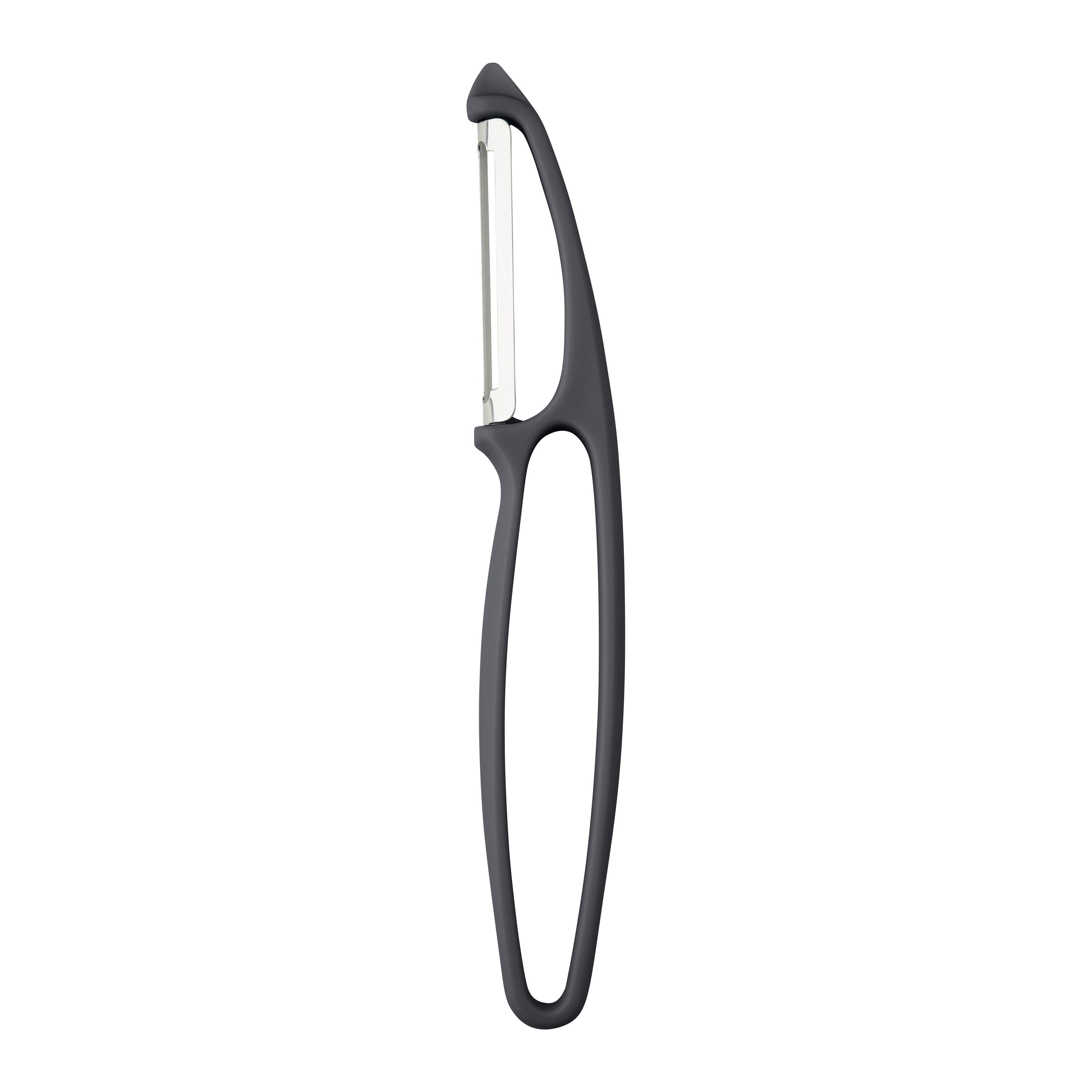 SKALARE KIKI - stålfärgad/grå, Klassisk, metall/plast (2,8/18,5cm) - Mömax