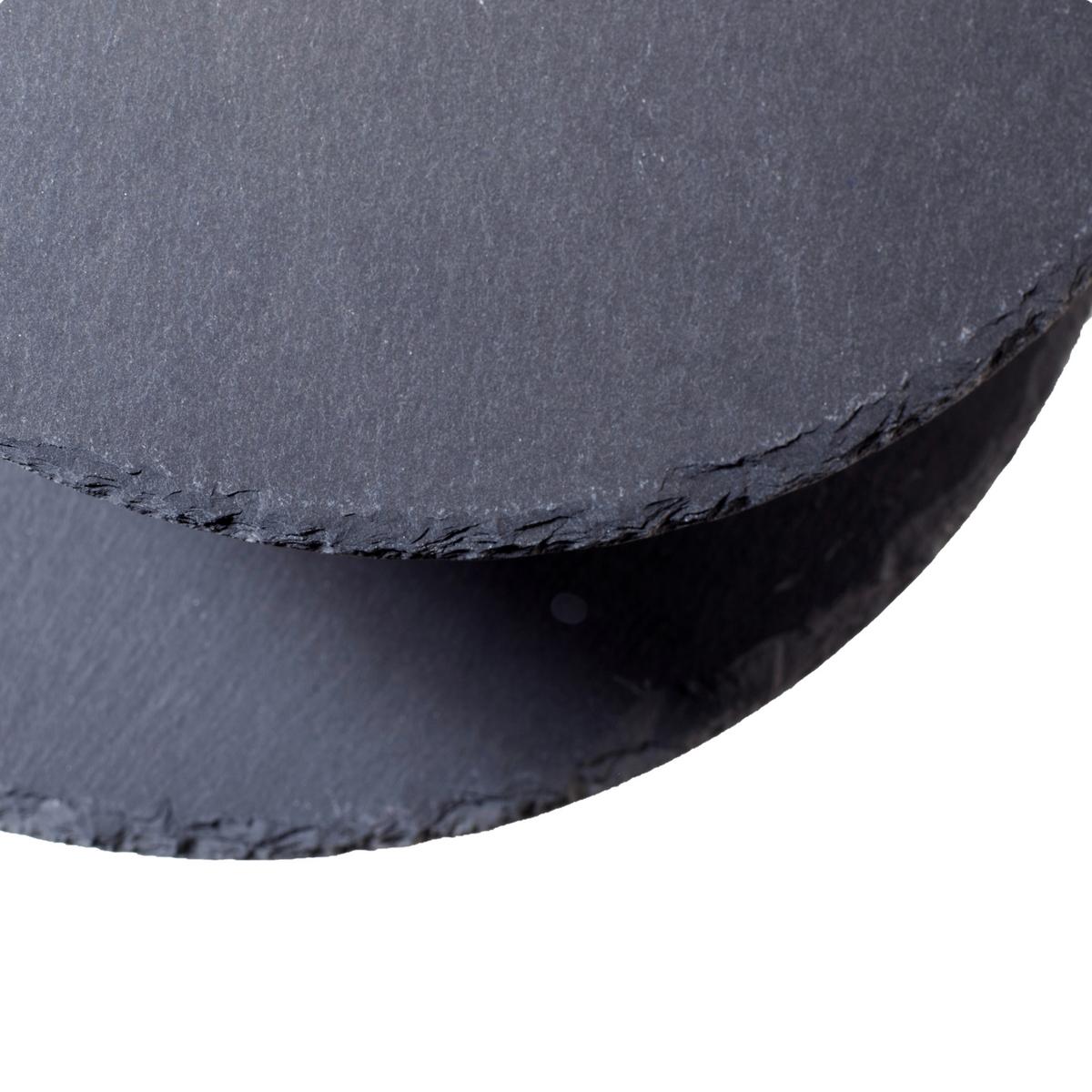 Suport brioșe 2 etaje - argintiu, Basics, metal/piatră (30/25/40cm) - Echtwerk