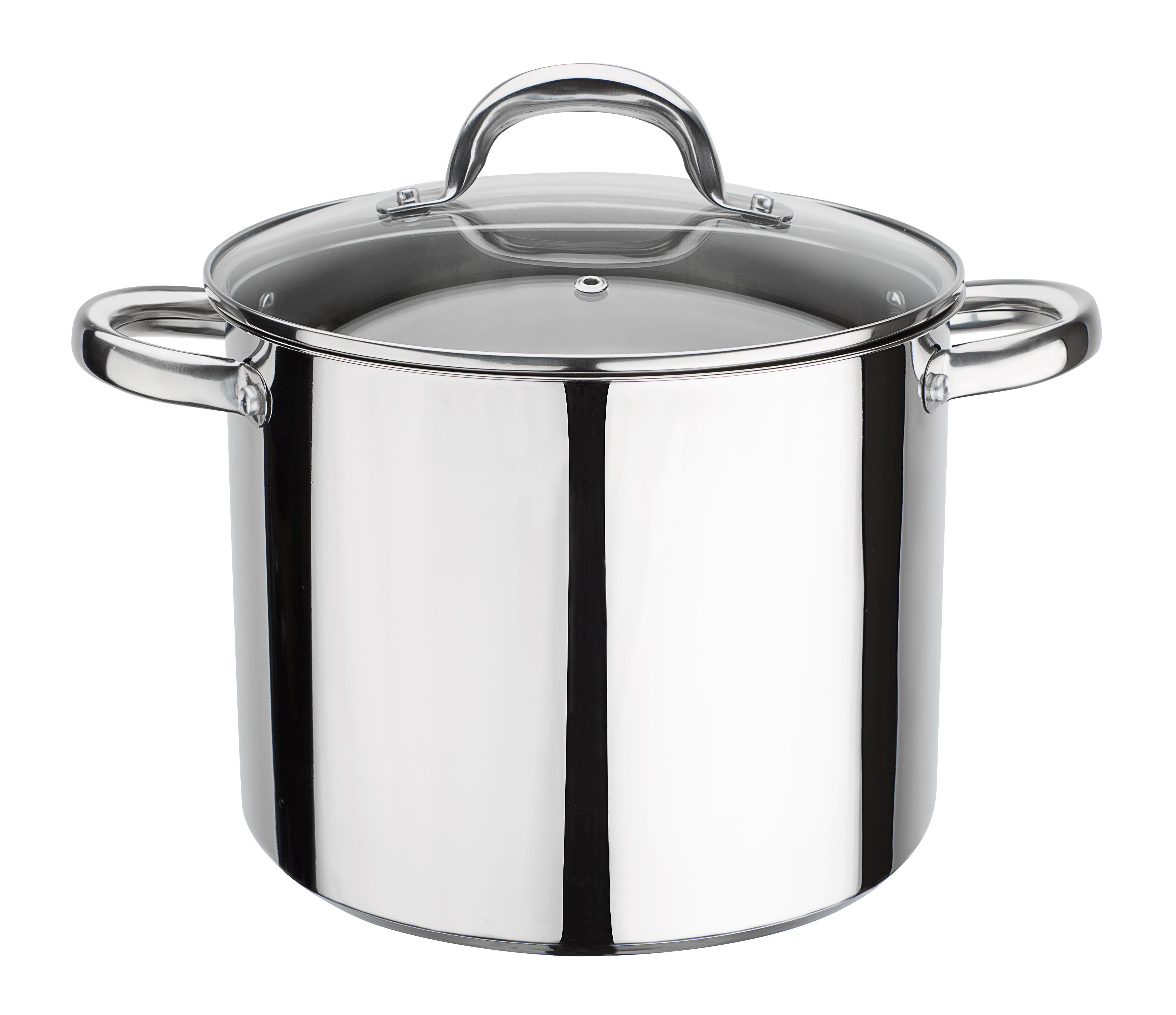 Lonec Montreal - barve nerjavečega jekla, Basics, kovina (22cm) - GSW