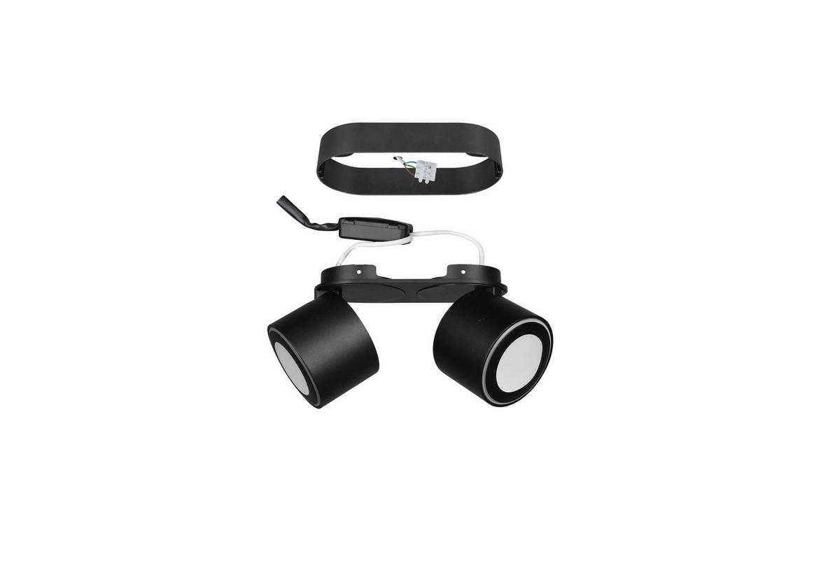 LAMPA REFLEKTOROWA LED 652910232 TAURUS - czarny, Design, metal (17/10,6cm) - Trio Leuchten