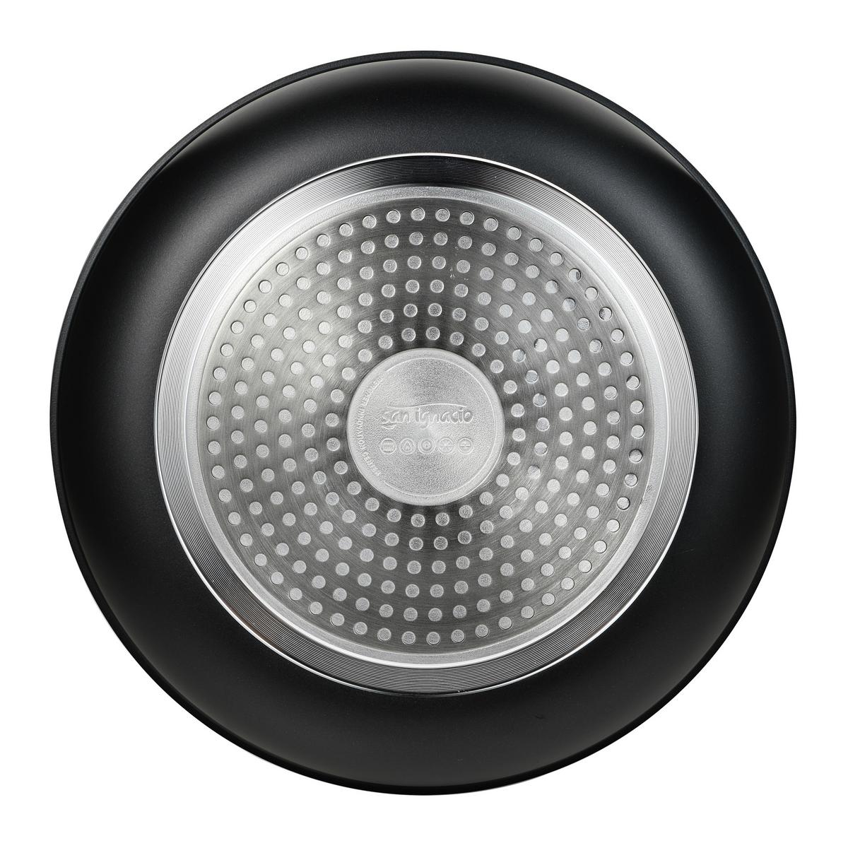 Tigaie pentru prăjit Click&Cook, cca. 24cm - negru, Konventionell, metal (24/4,5cm) - Mömax