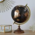 Globus Columbus II in Creme/Schwarz - Creme/Schwarz, KONVENTIONELL, Holz (33cm) Globus Columbus II in Creme/Schwarz - Creme/Schwarz, KONVENTIONELL, Holz (33cm)