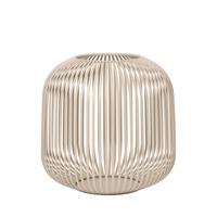LATARNIA 66148 BLOMUS - beżowy, Design, metal (27,5/27cm) - Blomus