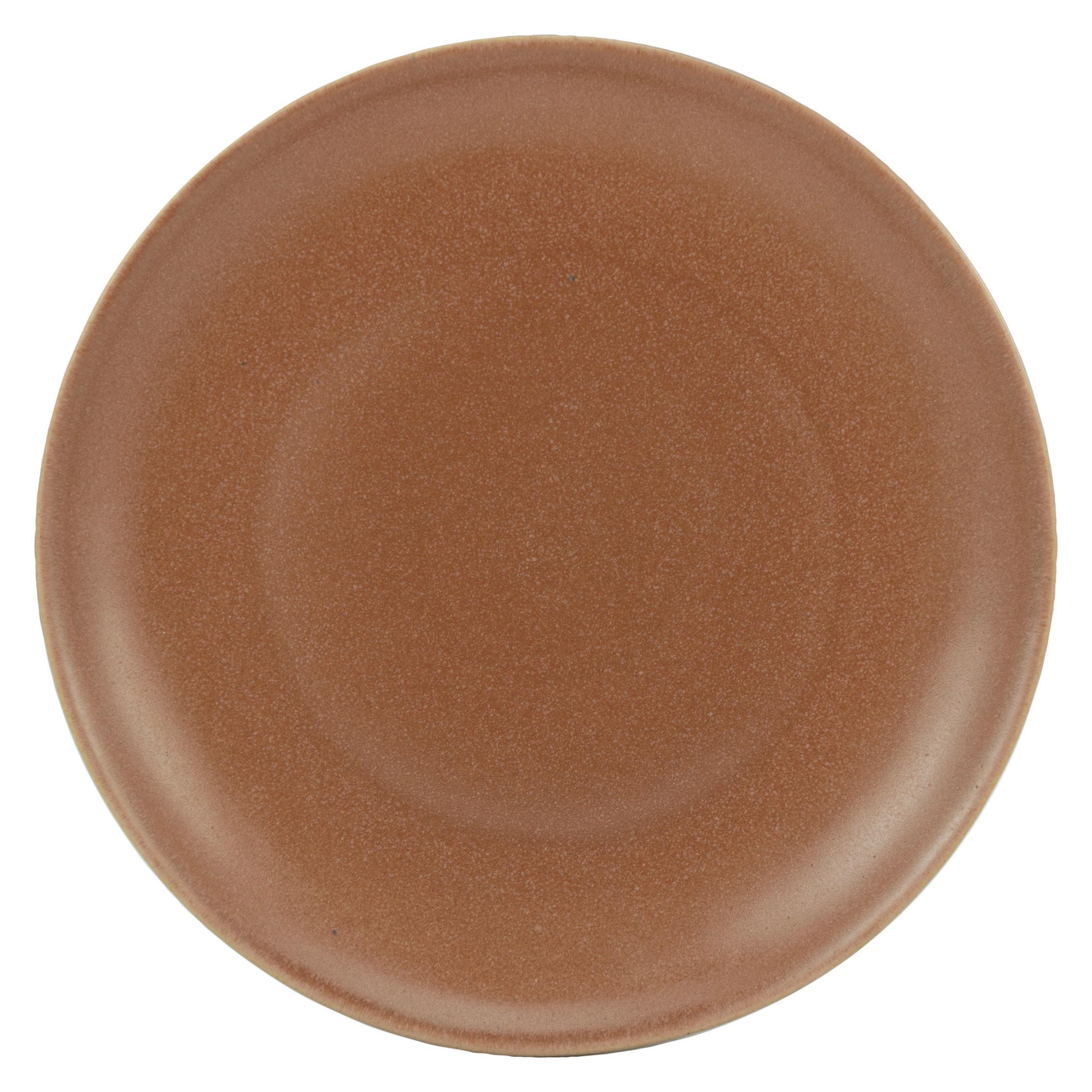 Desszertes Tányér Sahara - terrakotta, Lifestyle, kerámia (21/21/2,5cm) - Zandiara