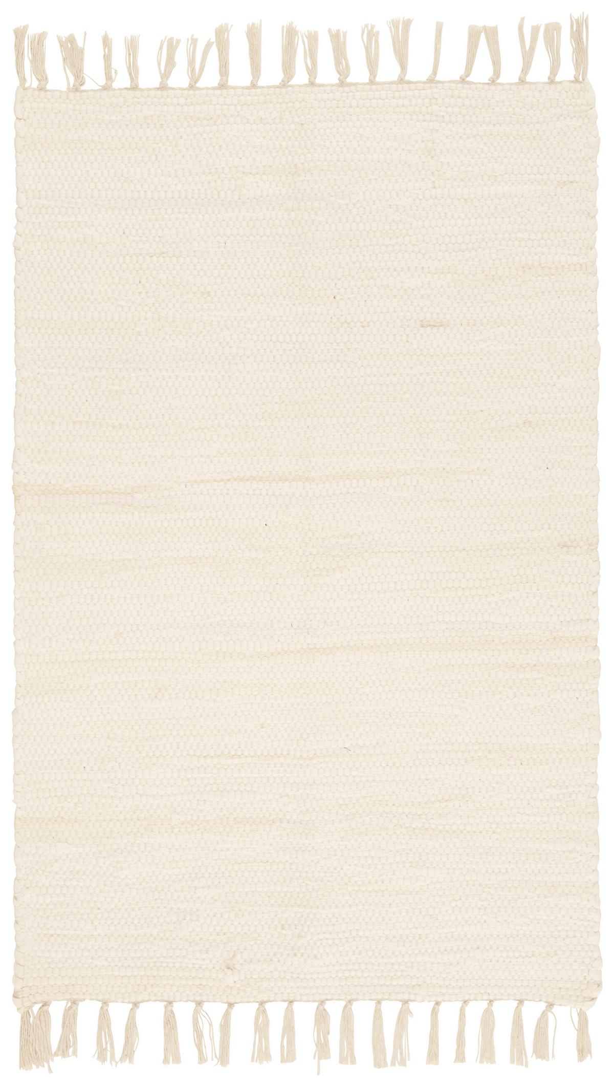 Fleckerlteppich Julia in Creme ca.60x90cm - Creme, Konventionell, Textil (60/90cm) - Modern Living