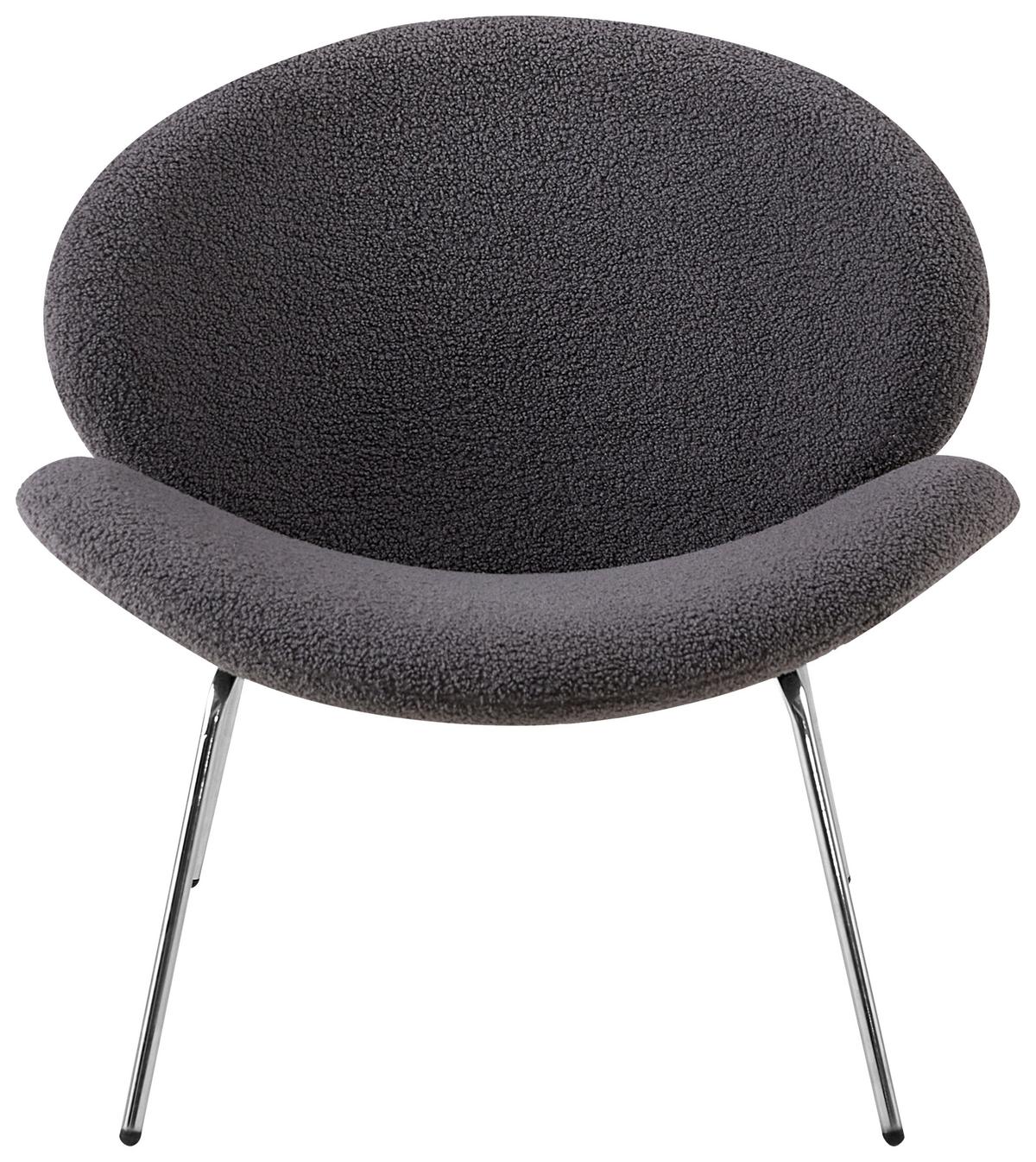 Szék Szett Jaden 125 - ezüstszínű/szürke, Modern, textil/fém (73,5/74/75cm) - Kayoom