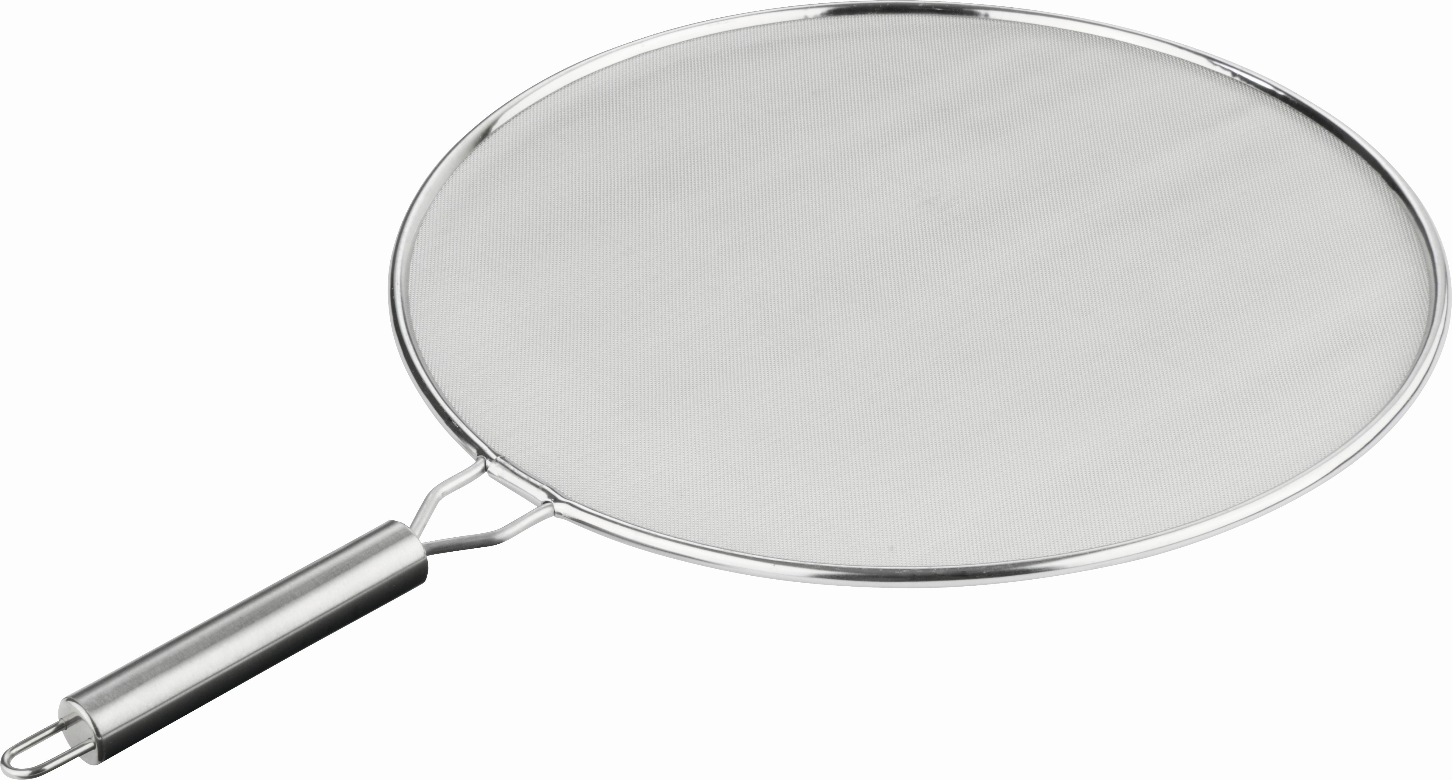Spritzschutz Mika Edelstahlfarben - Edelstahlfarben, Metall (29cm) - Modern Living