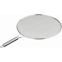 Spritzschutz Mika Edelstahlfarben - Edelstahlfarben, Metall (29cm) - Modern Living