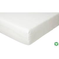 Fixleintuch Bio Greta in Weiss ca. 180x200cm - Weiss, Modern, Textil (200/180/35cm) - ecoTree