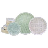 Jedilni Servis Emiliana Mix, 12-Delni - večbarvno, Basics, keramika - Creatable