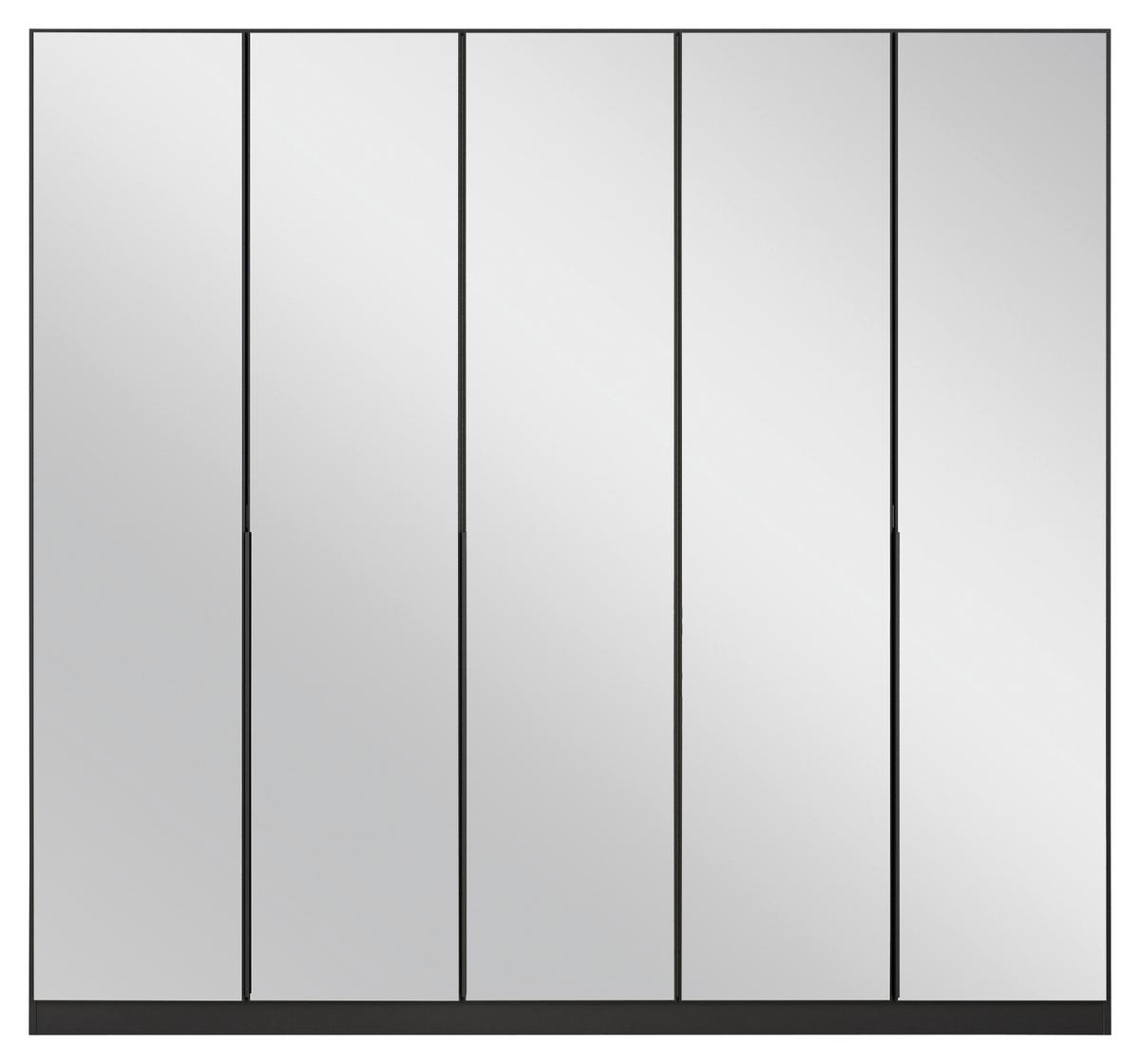 Ormar S Klasičnim Vratima Skyla - siva, Moderno, drvni materijal/metal (226/210/54cm) - Modern Living
