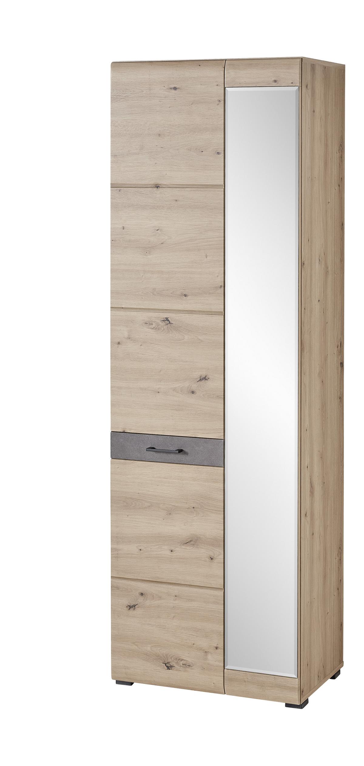 Garderobenschrank in Eichefarben - Eichefarben, Modern (65/200/38cm) - Mömax