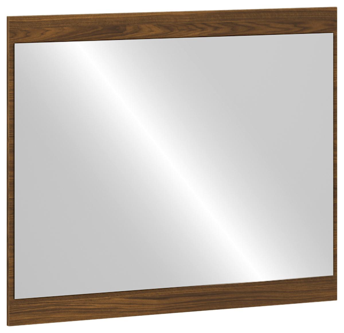 Oglindă Salo - culoare lemn de nuc, Modern, material pe bază de lemn (94,2/80/2cm) - Modern Living