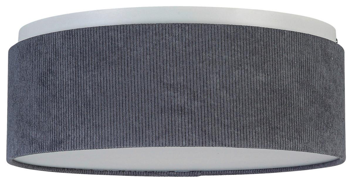 LAMPA SUFITOWA ELENORE - antracytowy, Trend, tworzywo sztuczne/metal (40/15cm) - Novel