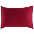 Kissenhülle Belinda ca. 40x60cm - Bordeaux/Silberfarben, Textil (40/60cm) - Premium Living Kissenhülle Belinda ca. 40x60cm - Bordeaux/Silberfarben, Textil (40/60cm) - Premium Living