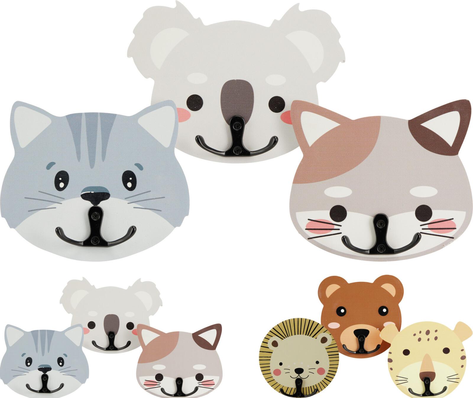 Akasztó Szett 3db/csomag Kids Collection - többszínű, műanyag