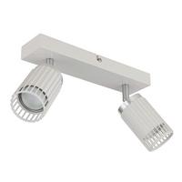 STRAHLER 57906-2W KORBEN - Chromfarben/Weiss, Design, Metall (26/12,5/15,5cm) - Globo