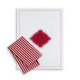 Geschirrtuch-Set Baby it´s cold in Rot/Weiß - Rot/Weiß, Textil (50/70cm) - Modern Living Geschirrtuch-Set Baby it´s cold in Rot/Weiß - Rot/Weiß, Textil (50/70cm) - Modern Living