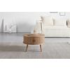SOFFBORD SKANDY - naturfärgad, Modern, trämaterial/trä (60/40cm) - Premium Living