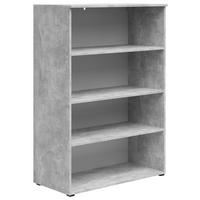 Regal Multistauraum Betonoptik - Anthrazit/Grau, MODERN, Holzwerkstoff/Kunststoff (80/115/40cm) - Mömax