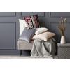 PRYDNADSKUDDE VIOLA - naturfärgad, Klassisk, textil (45/45cm) - Premium Living