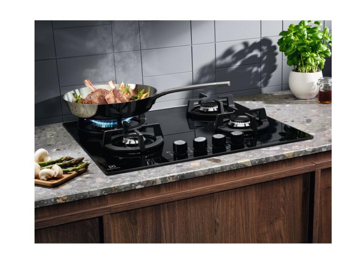 Plită încorporabilă pe gaz ELECTROLUX KGG6437K - Modern (59/4,5/52cm) - Electrolux