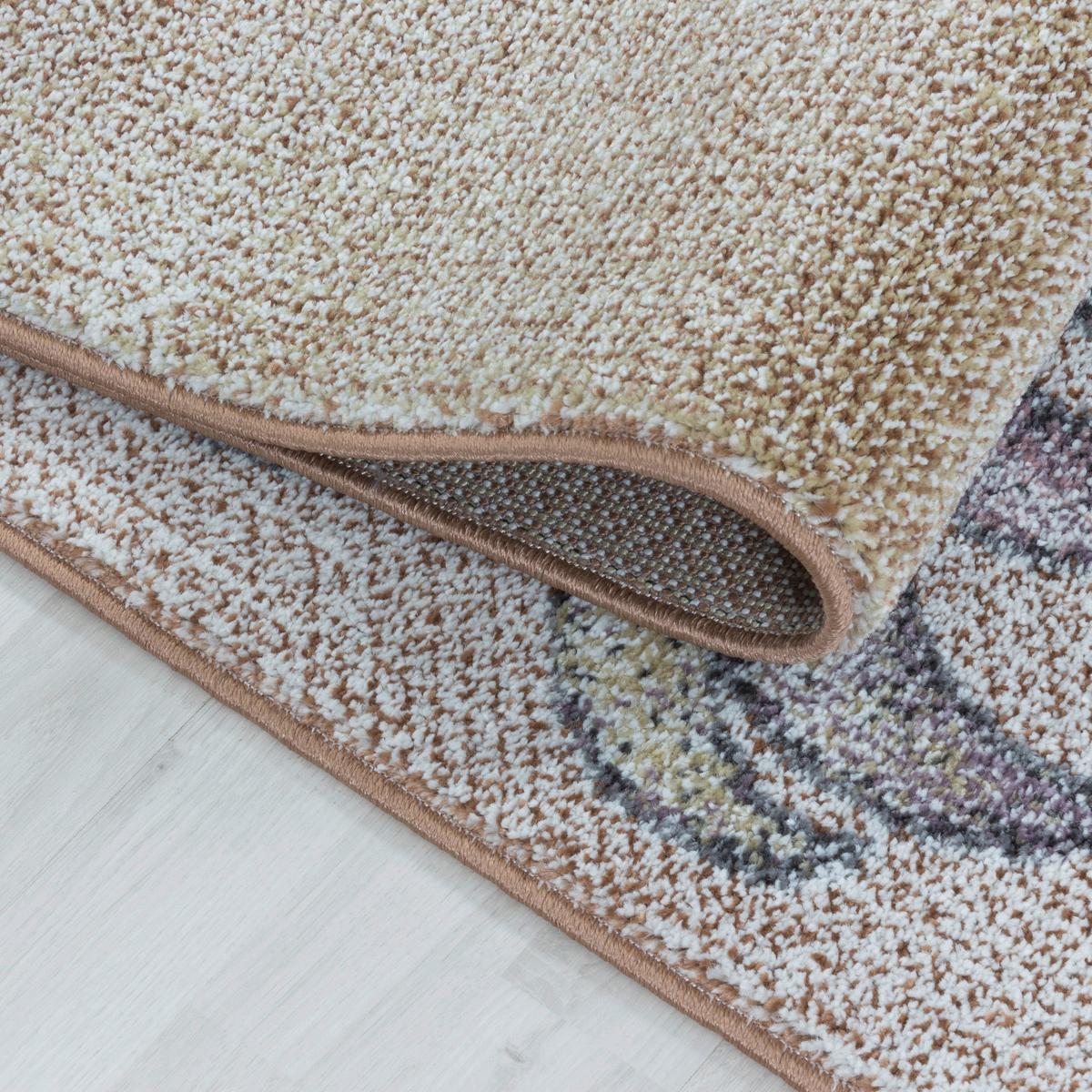Dječji Tepih Funny  160/230cm - bijela/siva, Trend, tekstil (160/230cm)