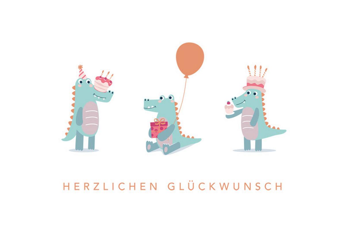 Klappkarte Kupfergold Multicolor - Basics, Papier (18/13cm)