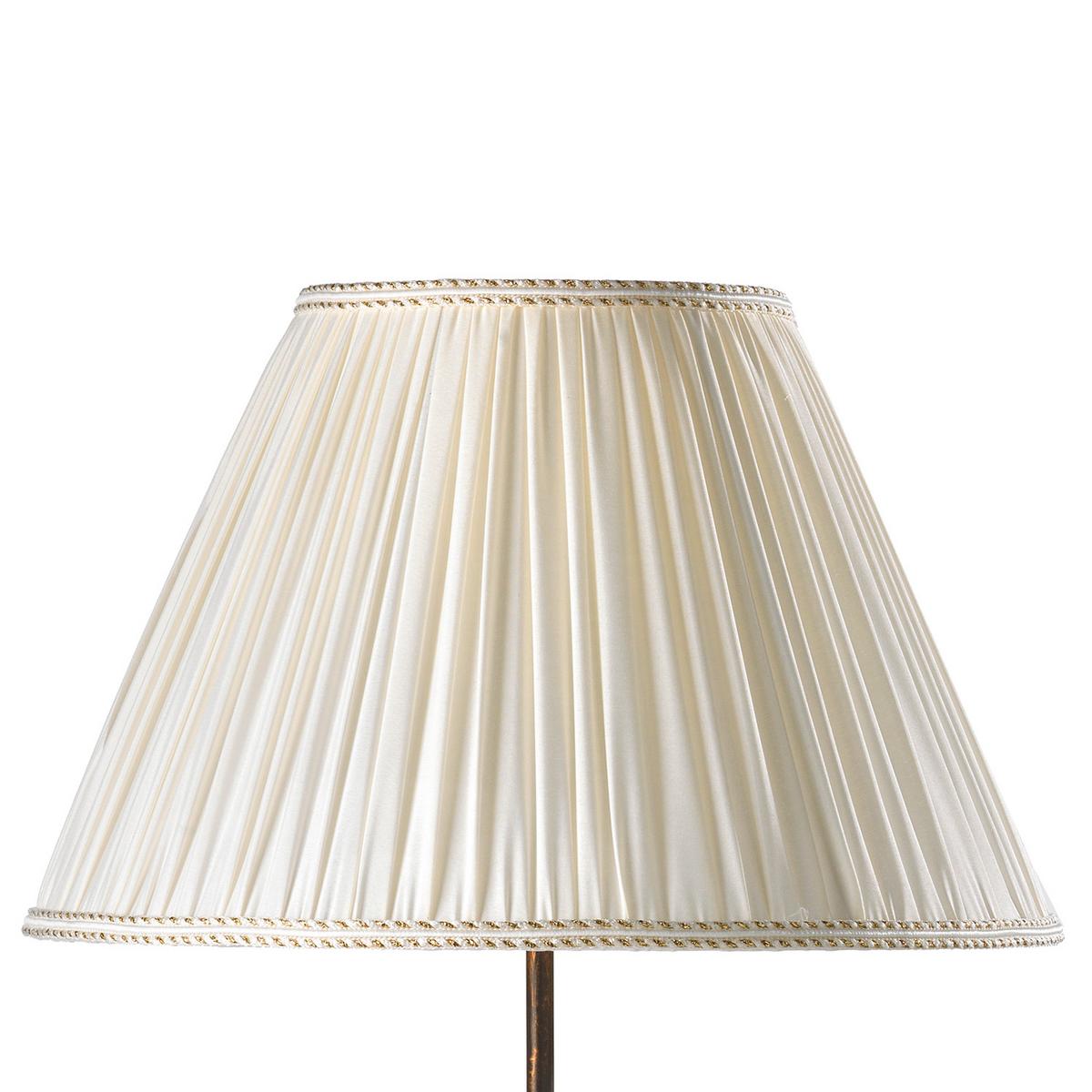 Asztali Lámpa 4623/lg Odino - barna/fehér, Konventionell, műanyag/textil (35/57cm)