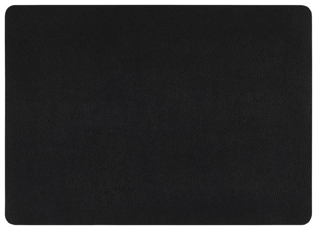 Namizni Pogrinjek Diego - črna/barve konjaka, Moderno, umetna masa (46/33cm) - Modern Living