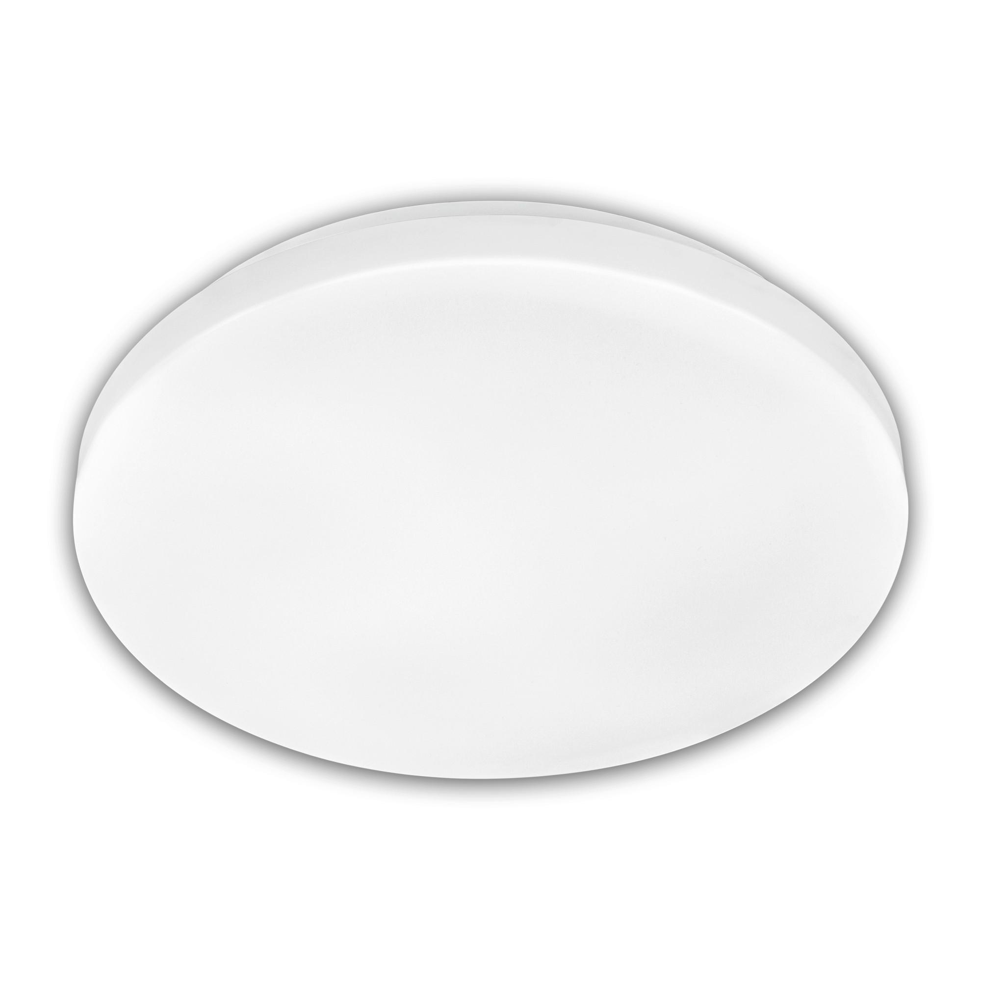 LAMPA SUFITOWA LED 3866016 ELIPSO A - biały, Basics, tworzywo sztuczne (29/6cm)