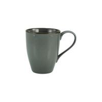 Kávésbögre Linen - antracit, kerámia (13/9/11cm) - Premium Living