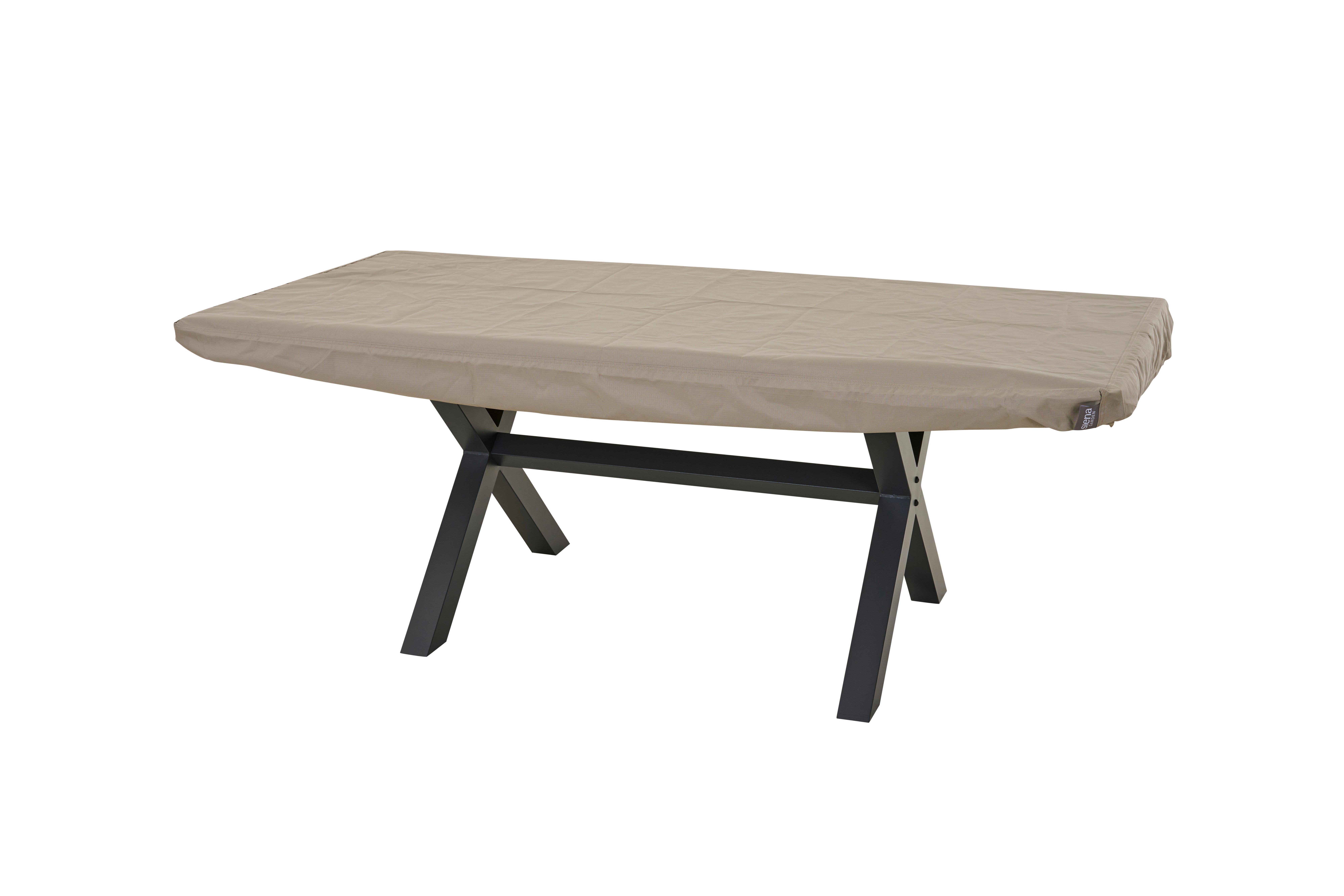 SCHUTZHÜLLE PLUS TISCH SCHUTZHÜLLE - Beige, MODERN, Kunststoff (100/15/220cm) - Siena Garden