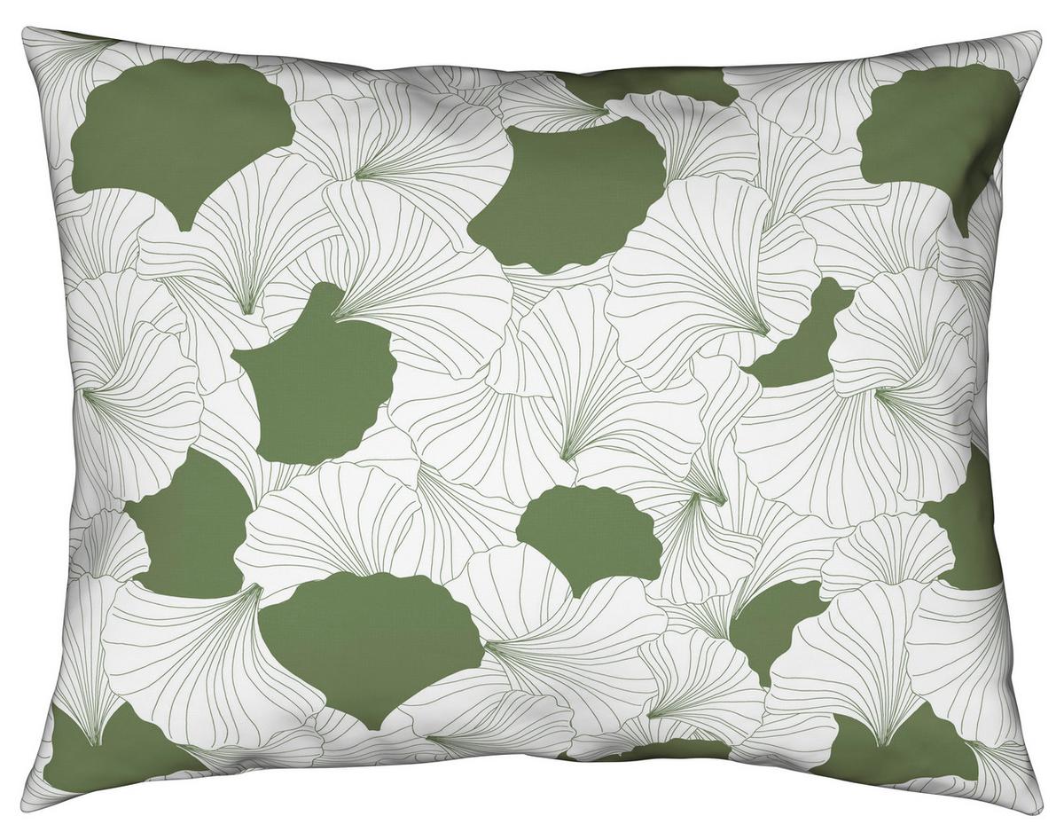 BETTWÄSCHESET GINGKO - Olivgrün, Modern, Textil (160/210cm) - Modern Living