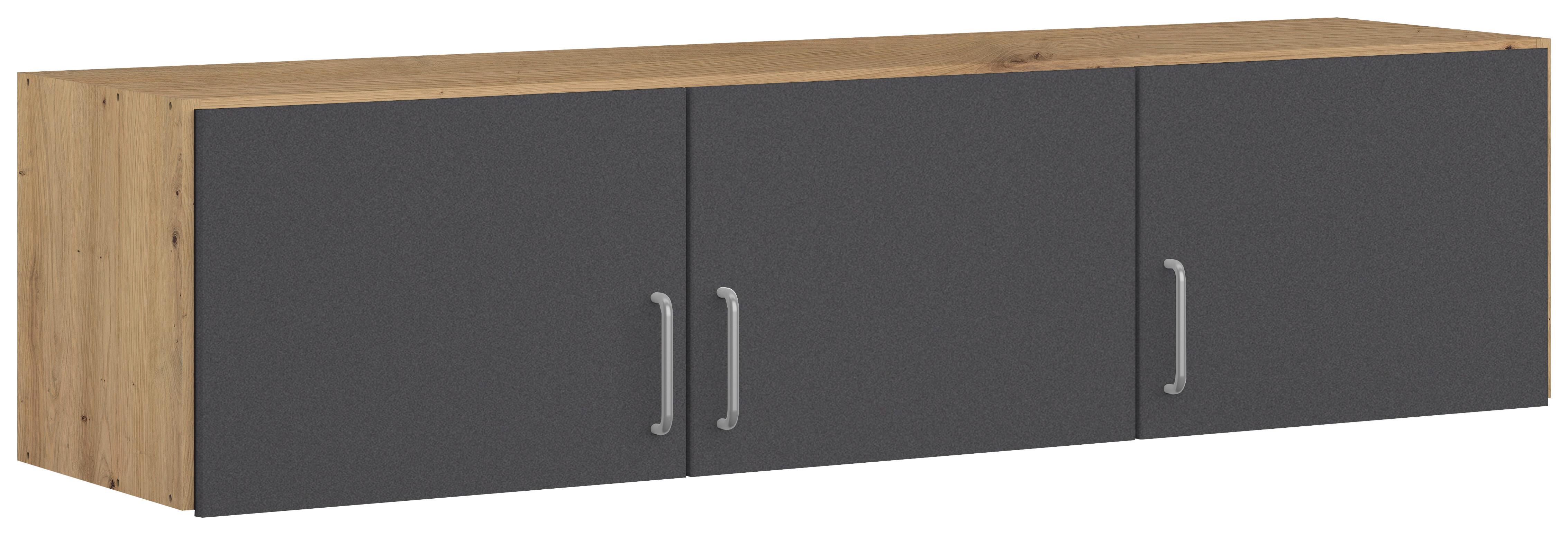 EXTENSIE DULAP AALEN - stejar Artisan/gri, material pe bază de lemn (136/39/54cm) - Modern Living