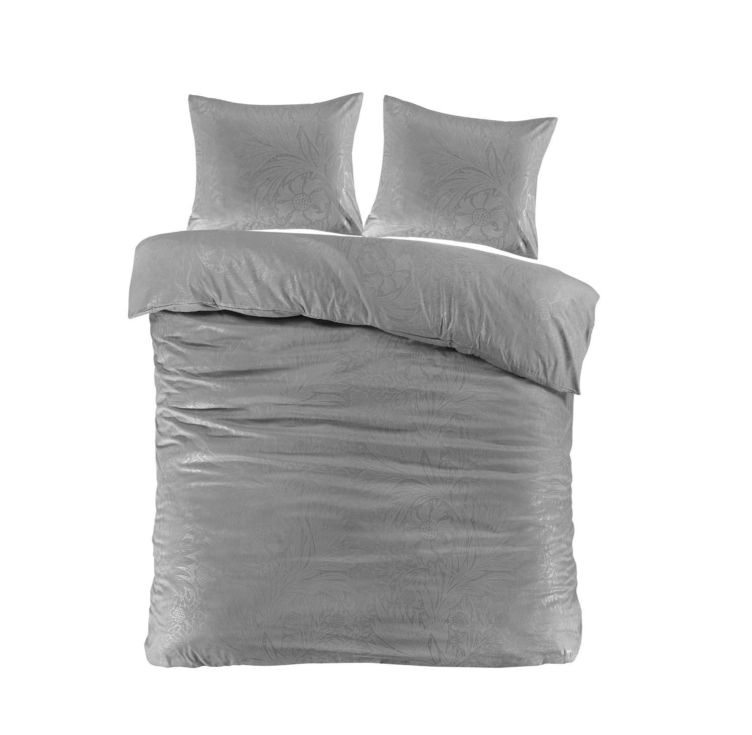 Posteljnina Ornament, Svetlo Siva, 2x60/80, 200/200 - svetlo siva, tekstil (200/200cm) - Mömax