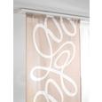 Flächenvorhang Bella in Braun, ca. 60x245cm - Braun, Textil (60/245cm) - MÖMAX modern living
