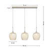 HÄNGLAMPA MARTIN - sandfärgad, Modern, metall/plast (90/21/150cm) - Mömax