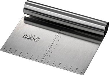 SKROBAK DO CIASTA 429925 - kolor stalowy, Basics, metal (15/12cm) - Birkmann