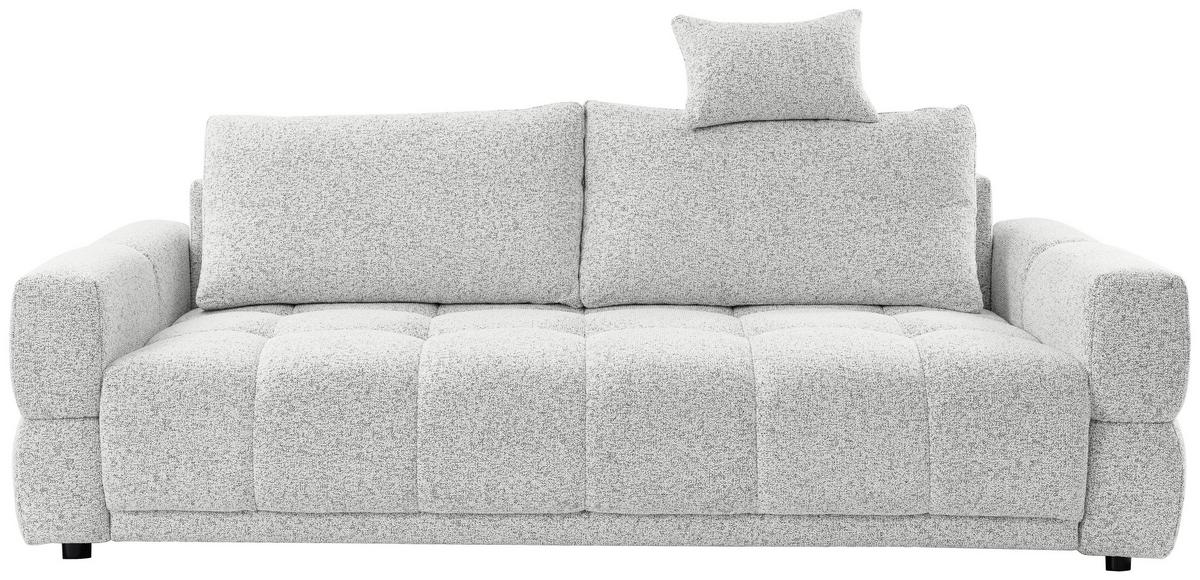 Trosjed Na Razvlačenje Dante - siva/crna, Moderno, tekstil/plastika (241/72-88/101cm) - Modern Living